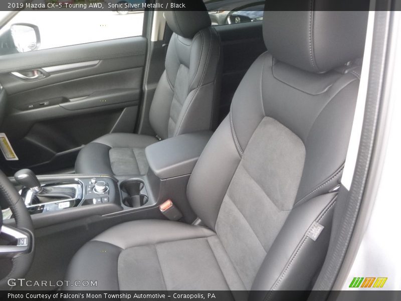 Sonic Silver Metallic / Black 2019 Mazda CX-5 Touring AWD