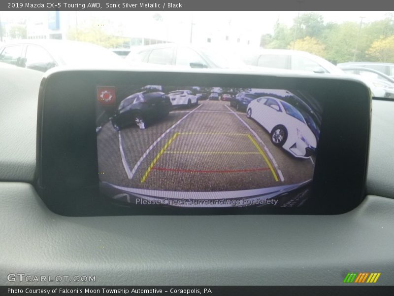 Sonic Silver Metallic / Black 2019 Mazda CX-5 Touring AWD