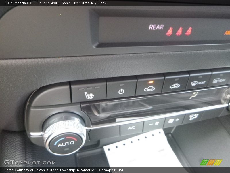 Sonic Silver Metallic / Black 2019 Mazda CX-5 Touring AWD