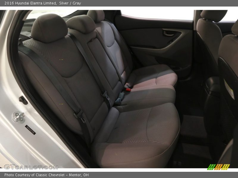 Silver / Gray 2016 Hyundai Elantra Limited