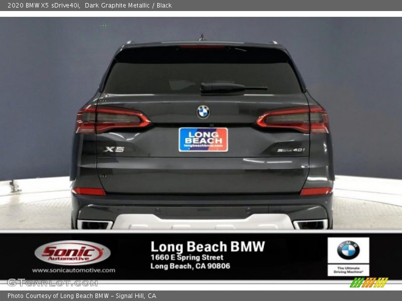 Dark Graphite Metallic / Black 2020 BMW X5 sDrive40i