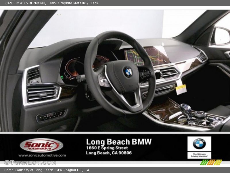 Dark Graphite Metallic / Black 2020 BMW X5 sDrive40i