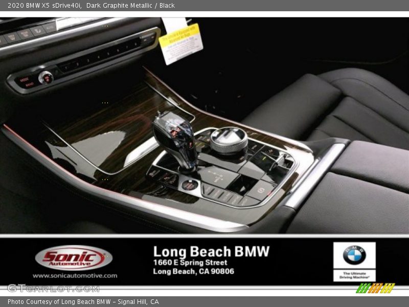 Dark Graphite Metallic / Black 2020 BMW X5 sDrive40i