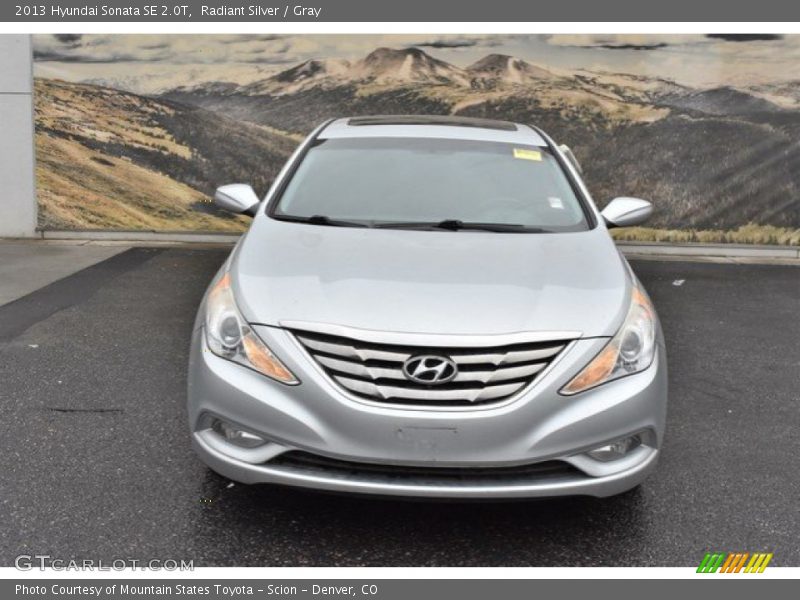 Radiant Silver / Gray 2013 Hyundai Sonata SE 2.0T
