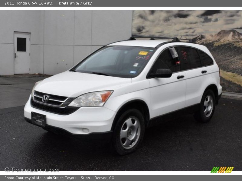 Taffeta White / Gray 2011 Honda CR-V LX 4WD