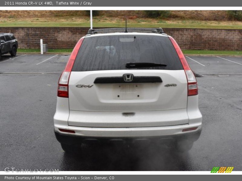 Taffeta White / Gray 2011 Honda CR-V LX 4WD