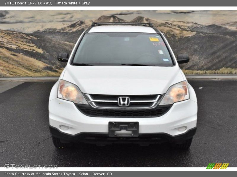 Taffeta White / Gray 2011 Honda CR-V LX 4WD
