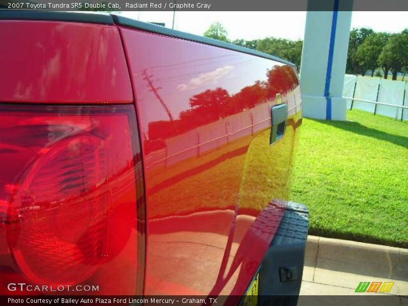 Radiant Red / Graphite Gray 2007 Toyota Tundra SR5 Double Cab