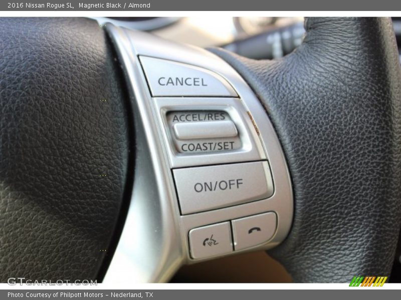 Magnetic Black / Almond 2016 Nissan Rogue SL