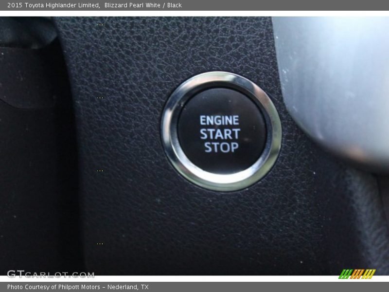 Blizzard Pearl White / Black 2015 Toyota Highlander Limited