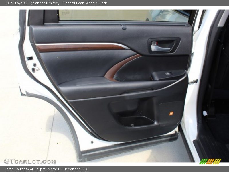 Blizzard Pearl White / Black 2015 Toyota Highlander Limited