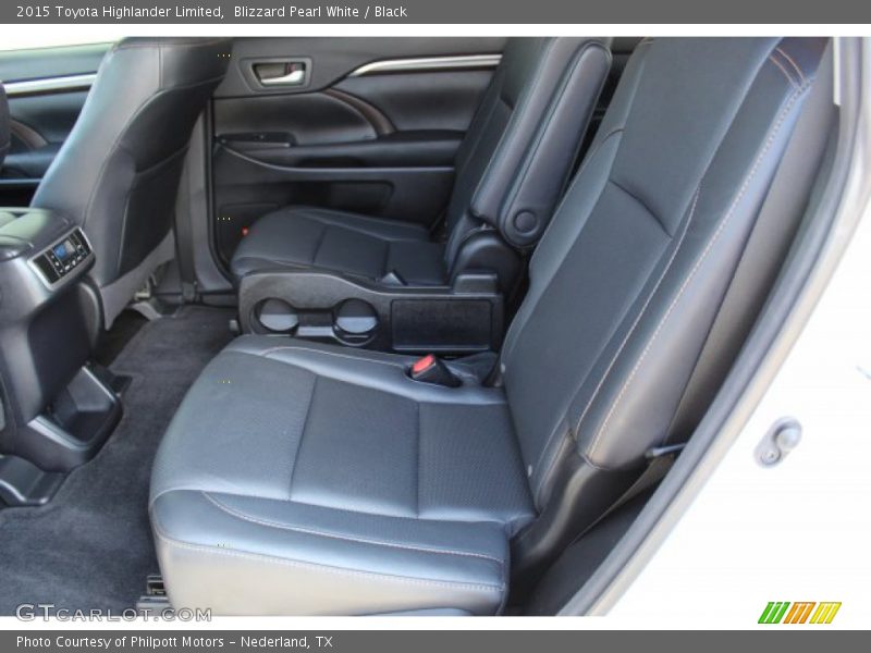 Blizzard Pearl White / Black 2015 Toyota Highlander Limited