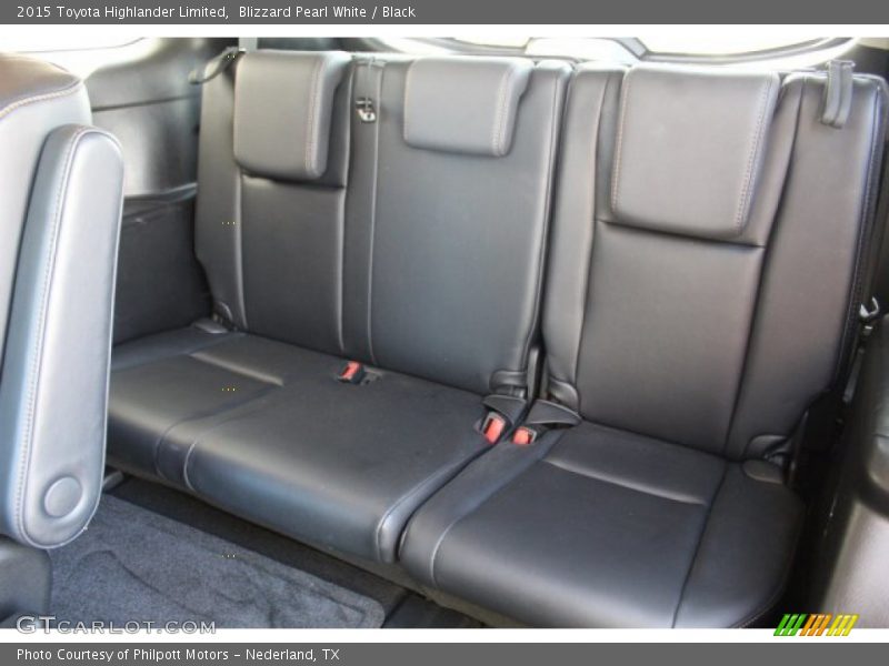 Blizzard Pearl White / Black 2015 Toyota Highlander Limited