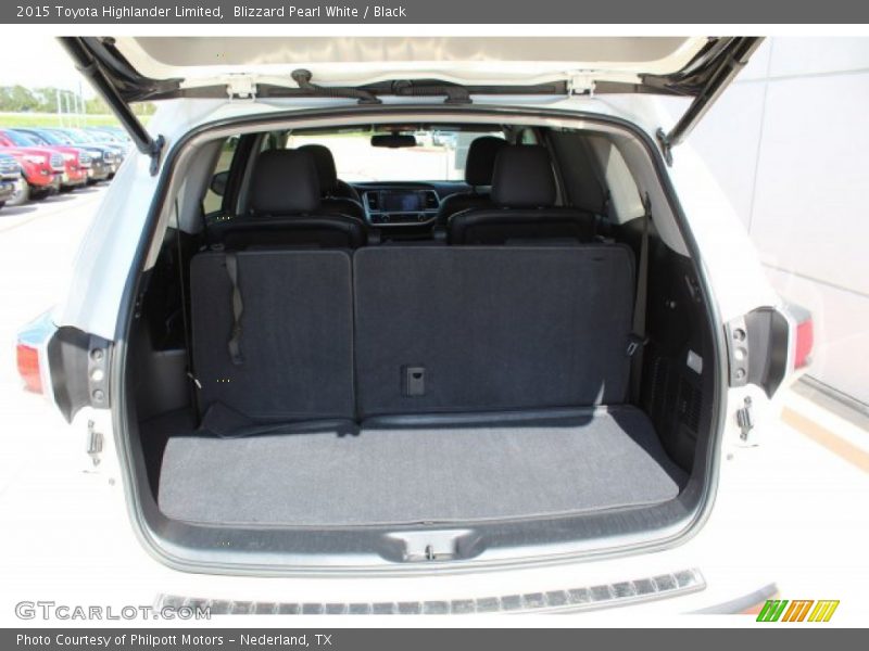 Blizzard Pearl White / Black 2015 Toyota Highlander Limited
