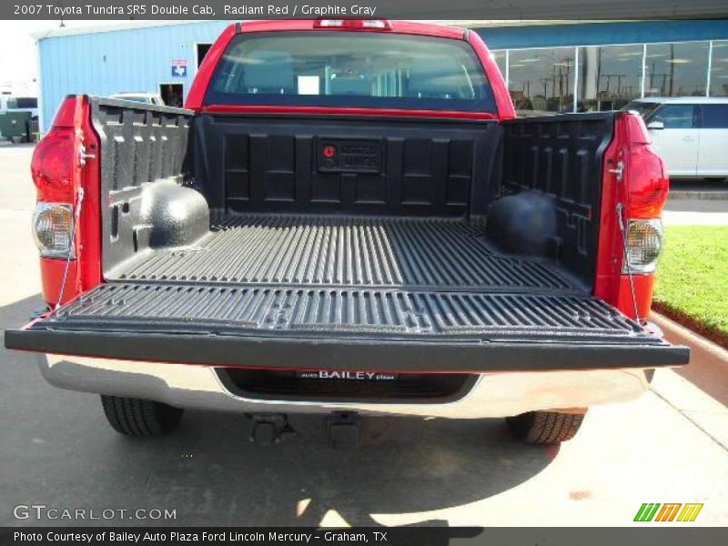 Radiant Red / Graphite Gray 2007 Toyota Tundra SR5 Double Cab