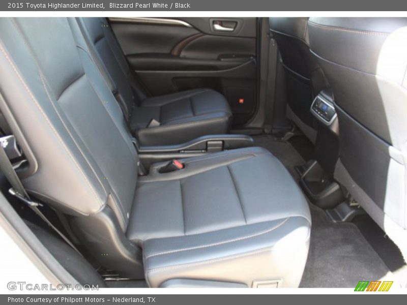 Blizzard Pearl White / Black 2015 Toyota Highlander Limited