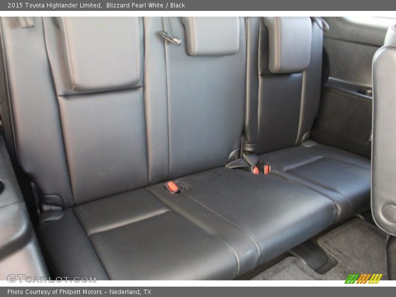 Blizzard Pearl White / Black 2015 Toyota Highlander Limited