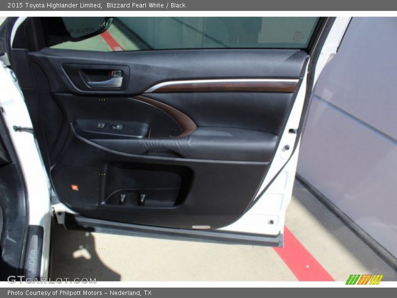 Blizzard Pearl White / Black 2015 Toyota Highlander Limited