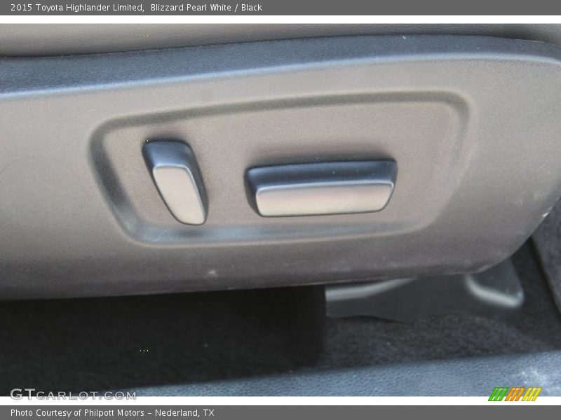 Blizzard Pearl White / Black 2015 Toyota Highlander Limited