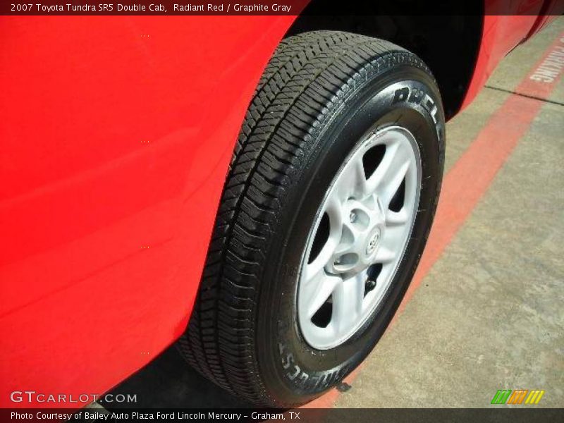 Radiant Red / Graphite Gray 2007 Toyota Tundra SR5 Double Cab