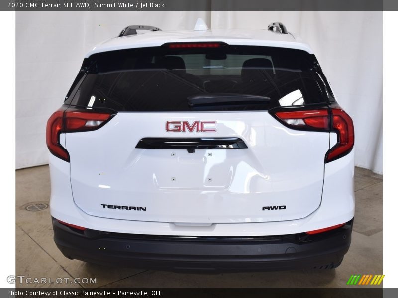 Summit White / Jet Black 2020 GMC Terrain SLT AWD