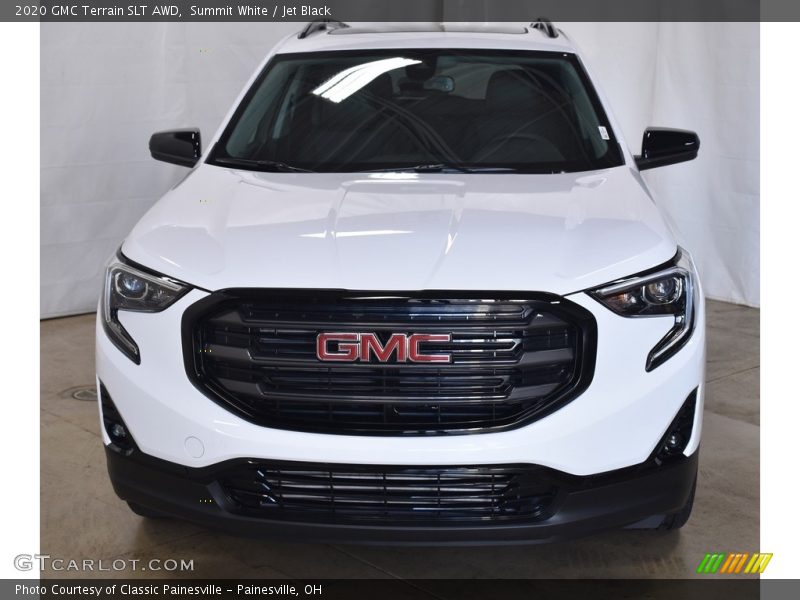 Summit White / Jet Black 2020 GMC Terrain SLT AWD