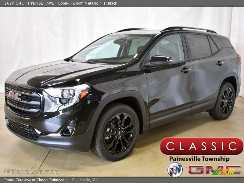 Ebony Twilight Metallic / Jet Black 2020 GMC Terrain SLT AWD