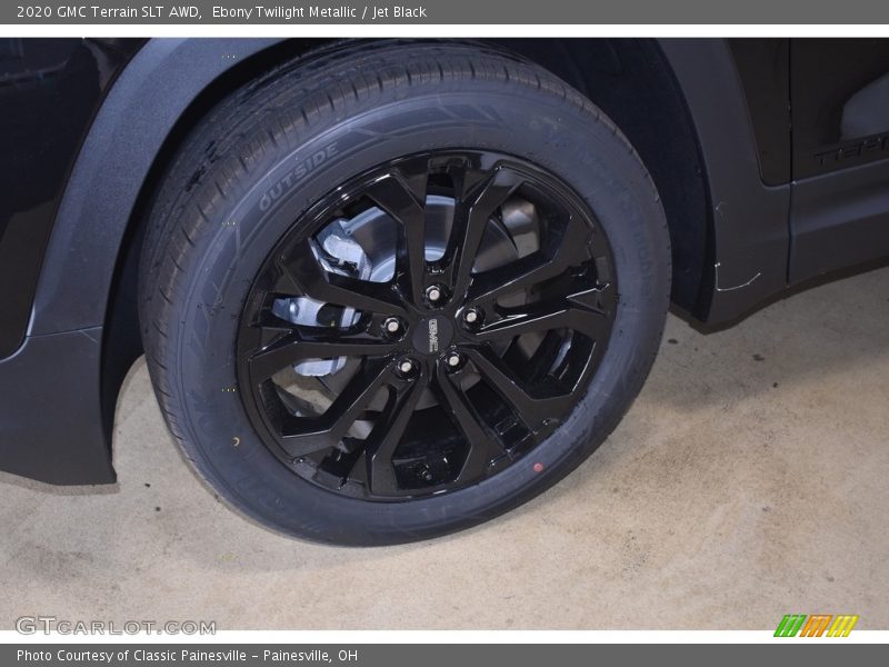 Ebony Twilight Metallic / Jet Black 2020 GMC Terrain SLT AWD