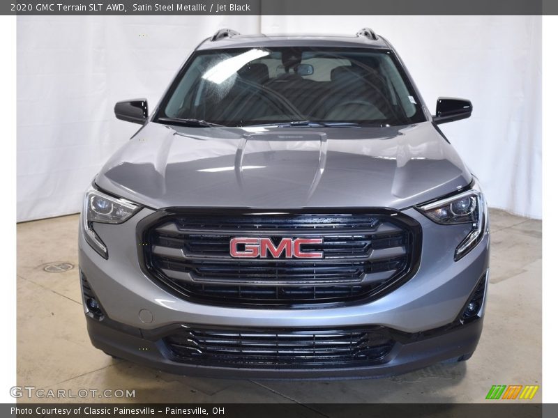 Satin Steel Metallic / Jet Black 2020 GMC Terrain SLT AWD
