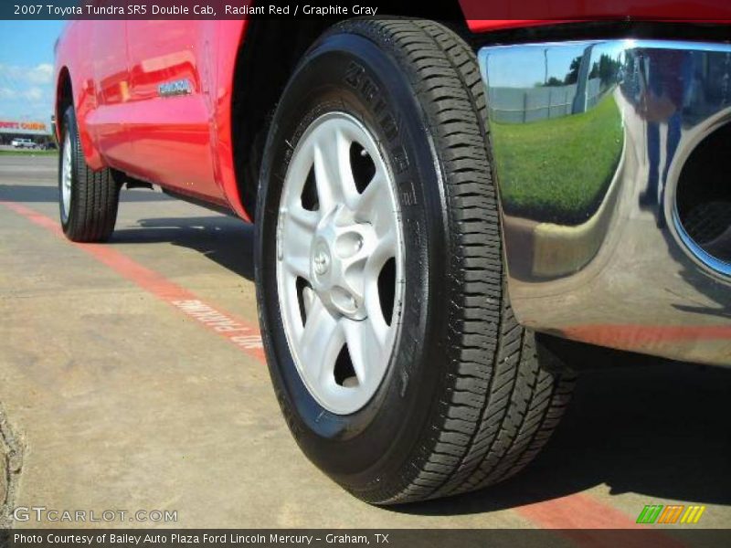 Radiant Red / Graphite Gray 2007 Toyota Tundra SR5 Double Cab