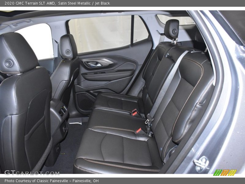 Satin Steel Metallic / Jet Black 2020 GMC Terrain SLT AWD
