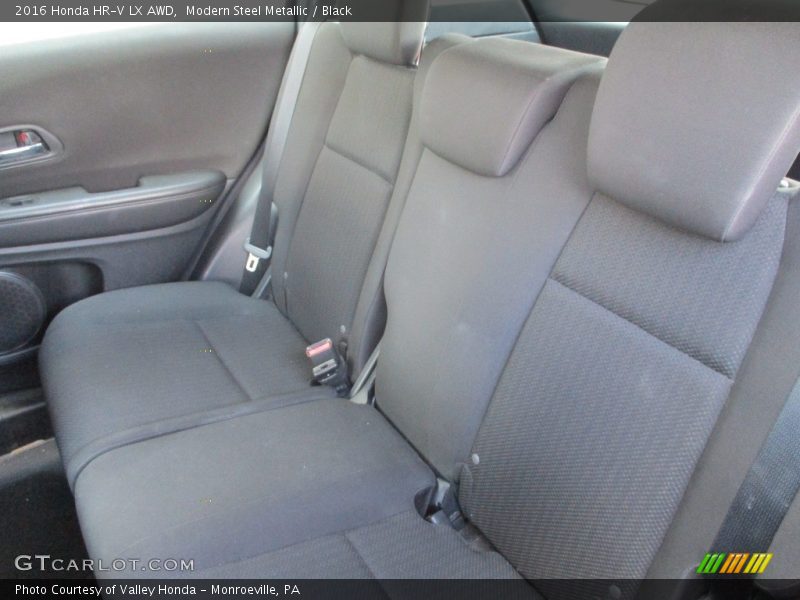 Modern Steel Metallic / Black 2016 Honda HR-V LX AWD