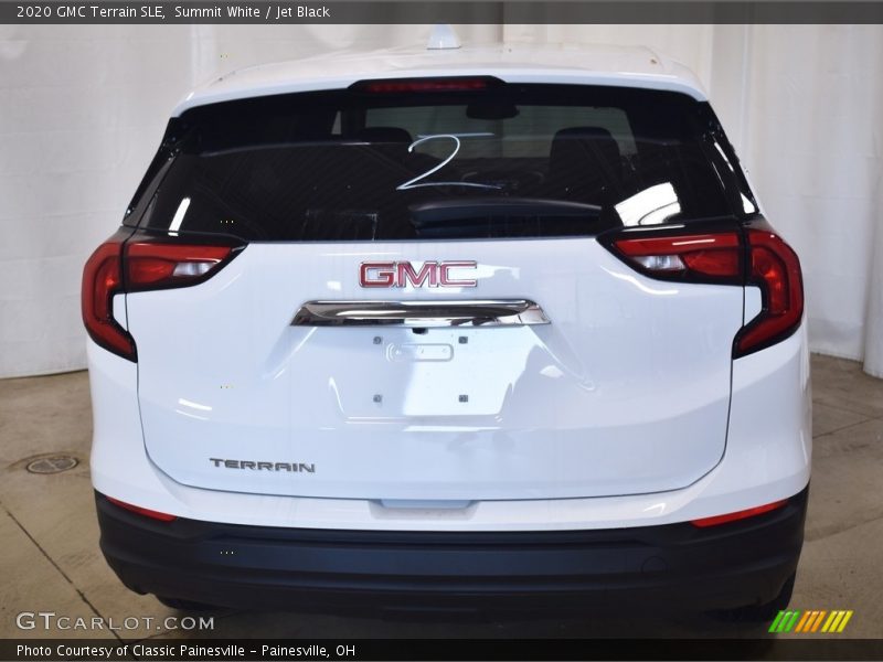 Summit White / Jet Black 2020 GMC Terrain SLE