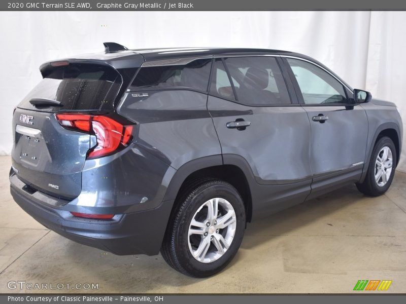 Graphite Gray Metallic / Jet Black 2020 GMC Terrain SLE AWD