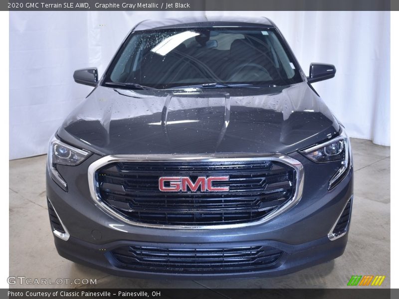 Graphite Gray Metallic / Jet Black 2020 GMC Terrain SLE AWD