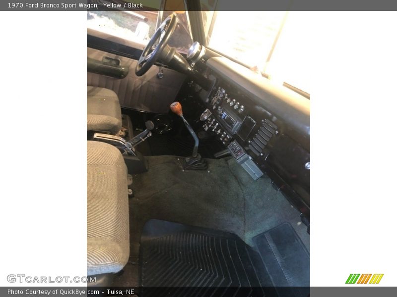 Dashboard of 1970 Bronco Sport Wagon