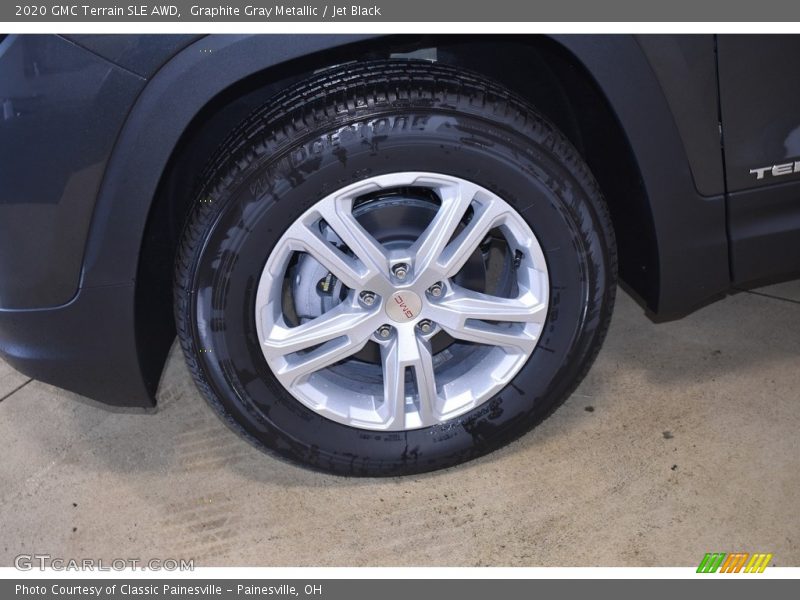 Graphite Gray Metallic / Jet Black 2020 GMC Terrain SLE AWD
