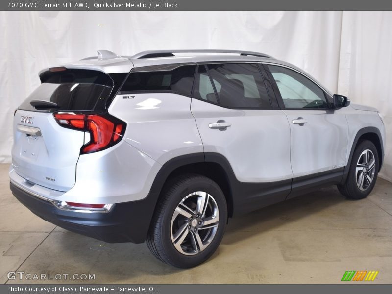 Quicksilver Metallic / Jet Black 2020 GMC Terrain SLT AWD