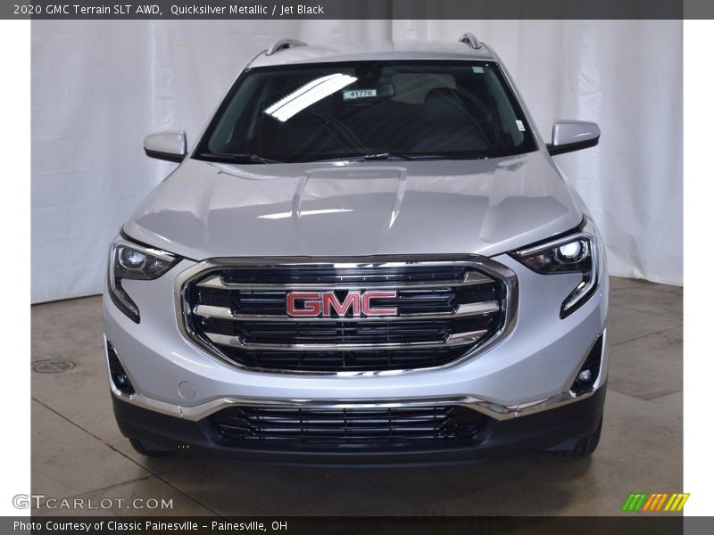 Quicksilver Metallic / Jet Black 2020 GMC Terrain SLT AWD