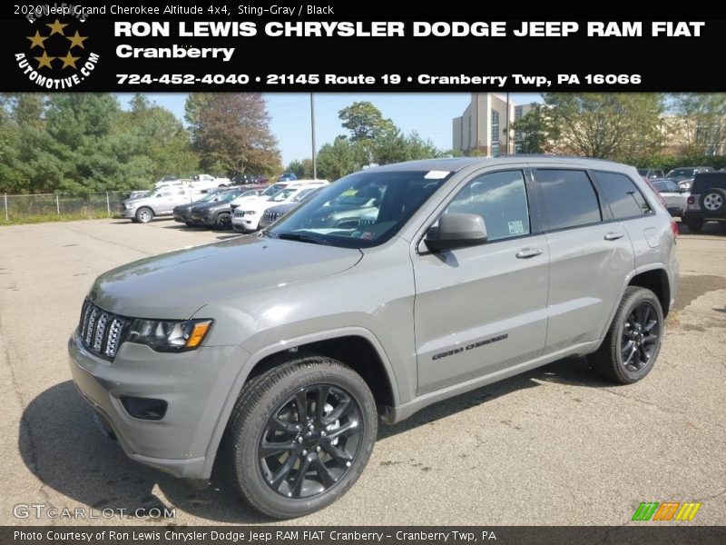 Sting-Gray / Black 2020 Jeep Grand Cherokee Altitude 4x4