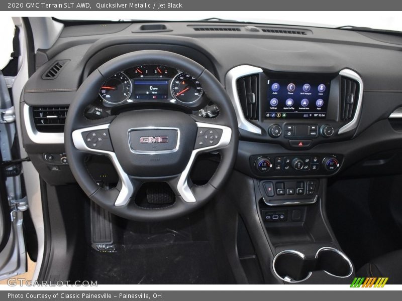 Quicksilver Metallic / Jet Black 2020 GMC Terrain SLT AWD