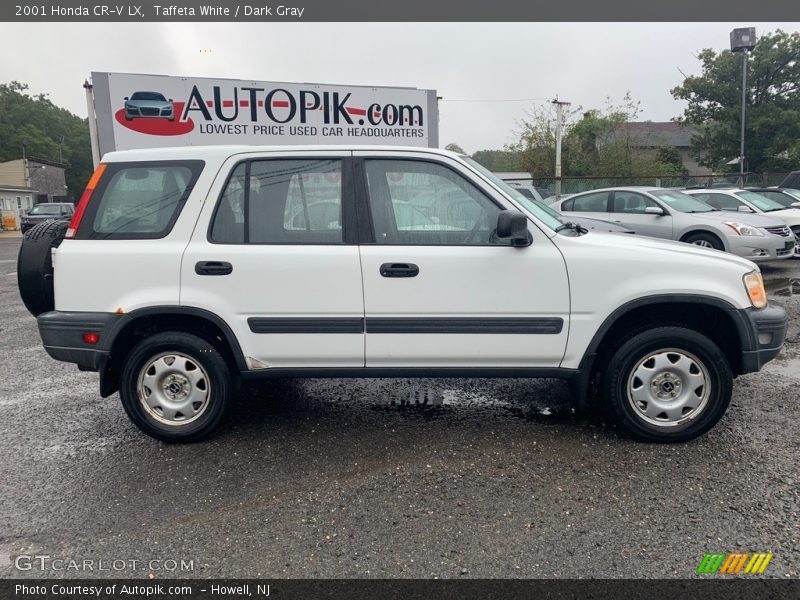 Taffeta White / Dark Gray 2001 Honda CR-V LX