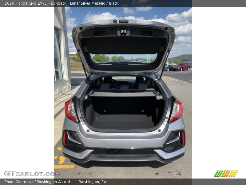 Lunar Silver Metallic / Black 2020 Honda Civic EX-L Hatchback