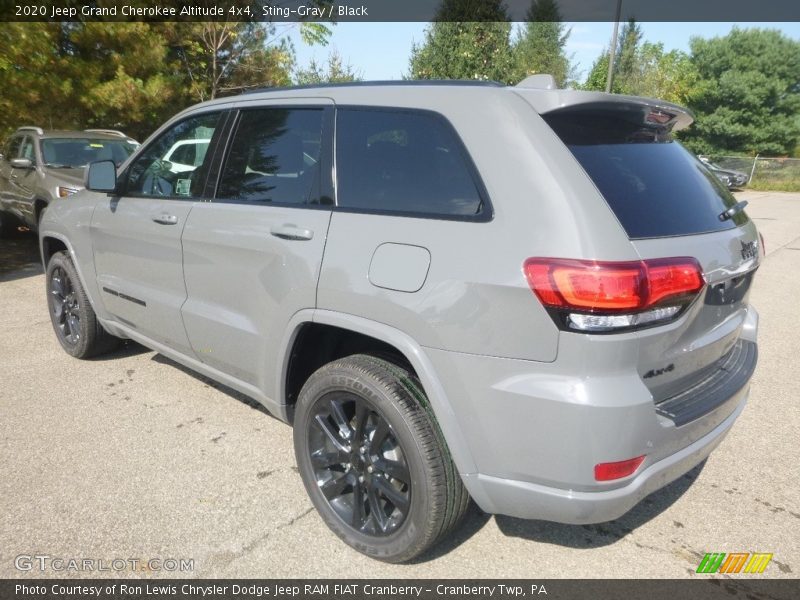 Sting-Gray / Black 2020 Jeep Grand Cherokee Altitude 4x4