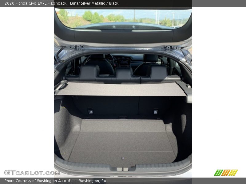 Lunar Silver Metallic / Black 2020 Honda Civic EX-L Hatchback