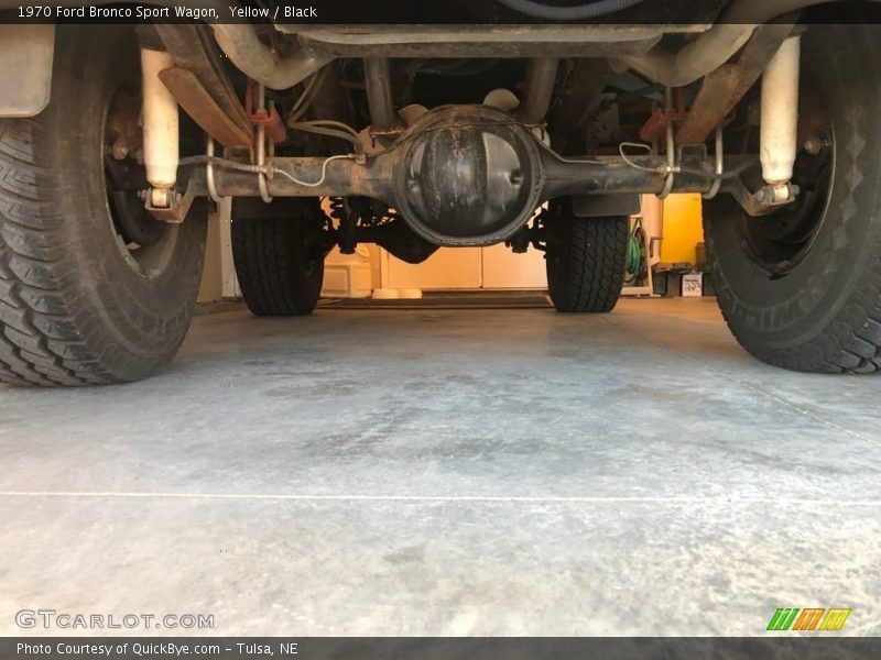 Yellow / Black 1970 Ford Bronco Sport Wagon