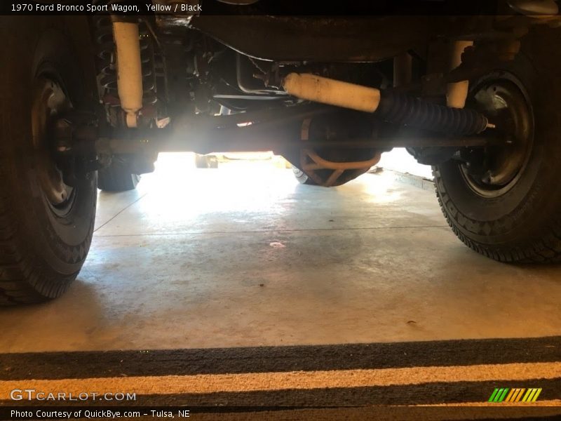 Yellow / Black 1970 Ford Bronco Sport Wagon