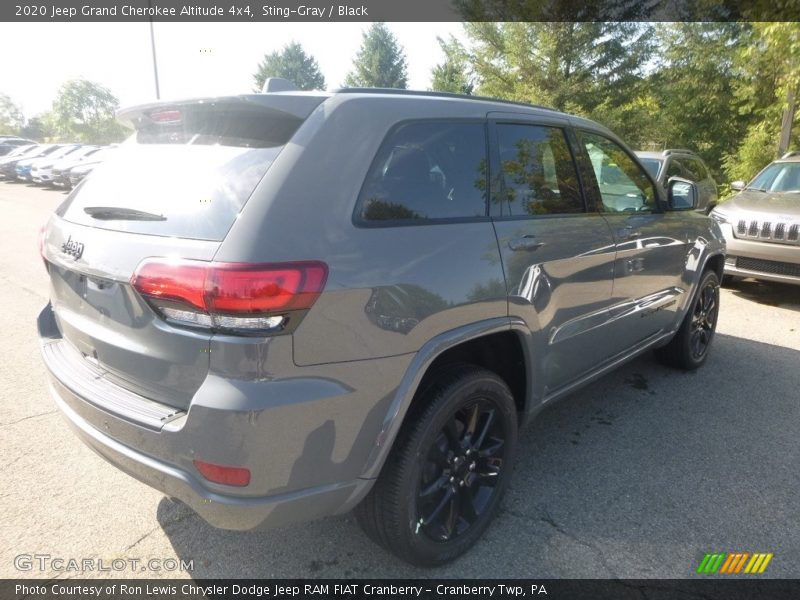 Sting-Gray / Black 2020 Jeep Grand Cherokee Altitude 4x4