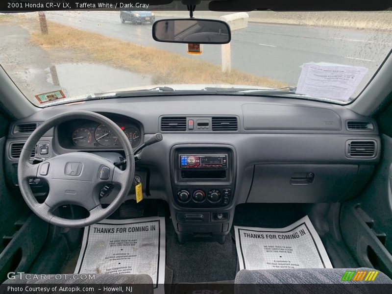 Taffeta White / Dark Gray 2001 Honda CR-V LX