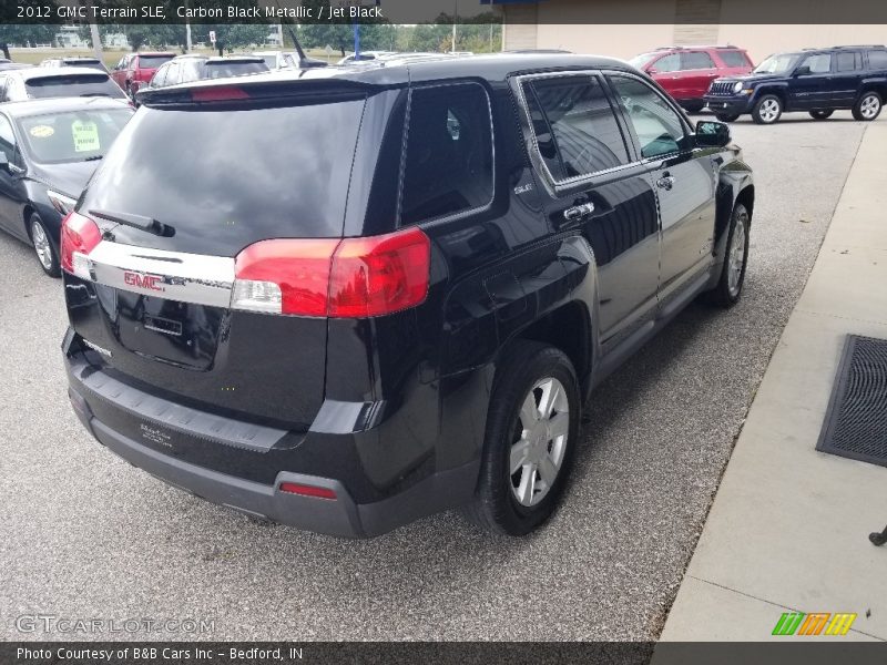 Carbon Black Metallic / Jet Black 2012 GMC Terrain SLE